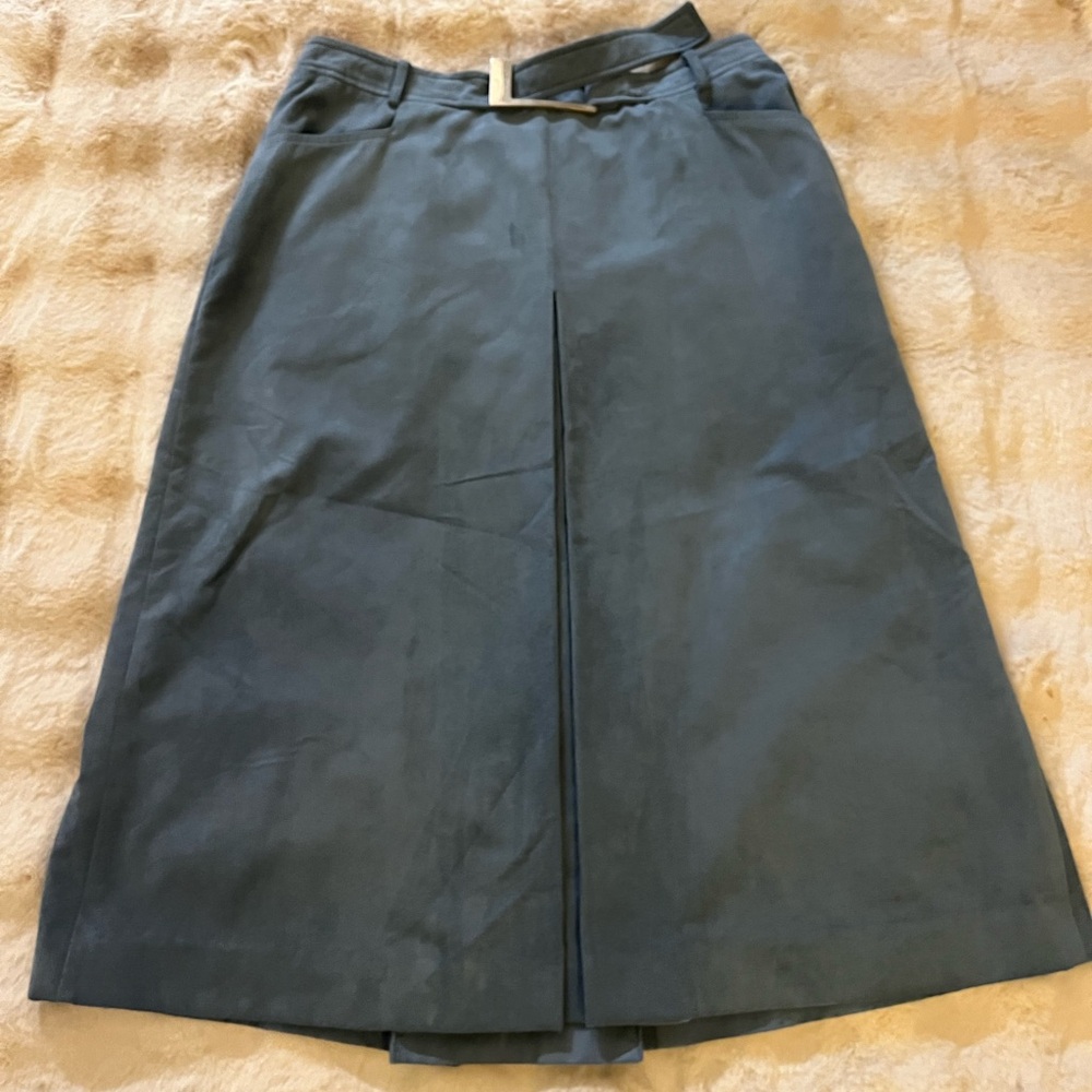 Elegant Blue Women's Skirt